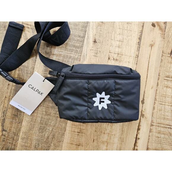 CALPAK Luka Mini Belt Bag Black Crossbody Adjustable Puffer Bag NWT - Picture 1 of 8